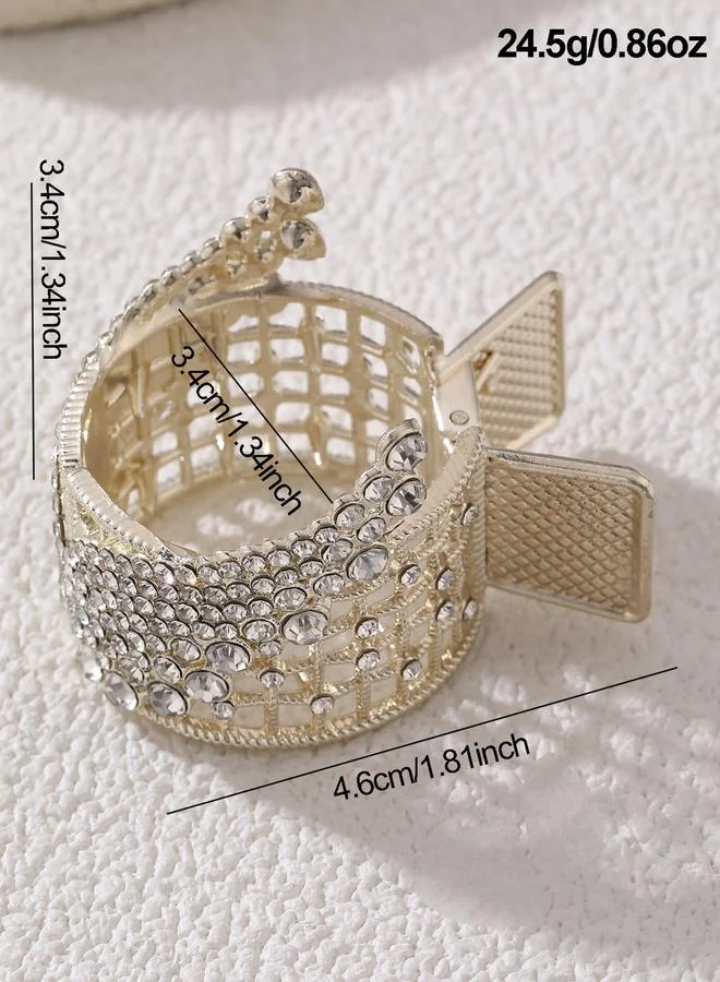 Take Two Rhinestone Embellished Claw Clip