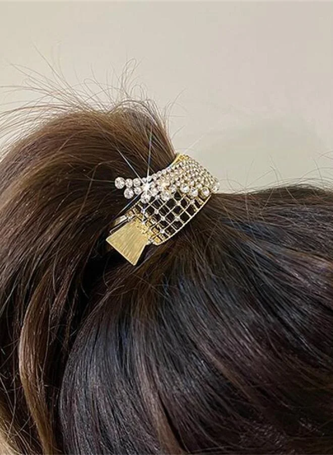 Take Two Rhinestone Embellished Claw Clip
