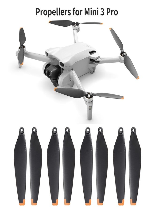 VEALONO 16Pcs Mini 4 Pro/Mini 3 Pro Propellers with Screws Compatible with DJI Mini 4 Pro Mini 3 Pro Blades Props Wings Replacement Accessories (Not for MINI 3) - Image 3