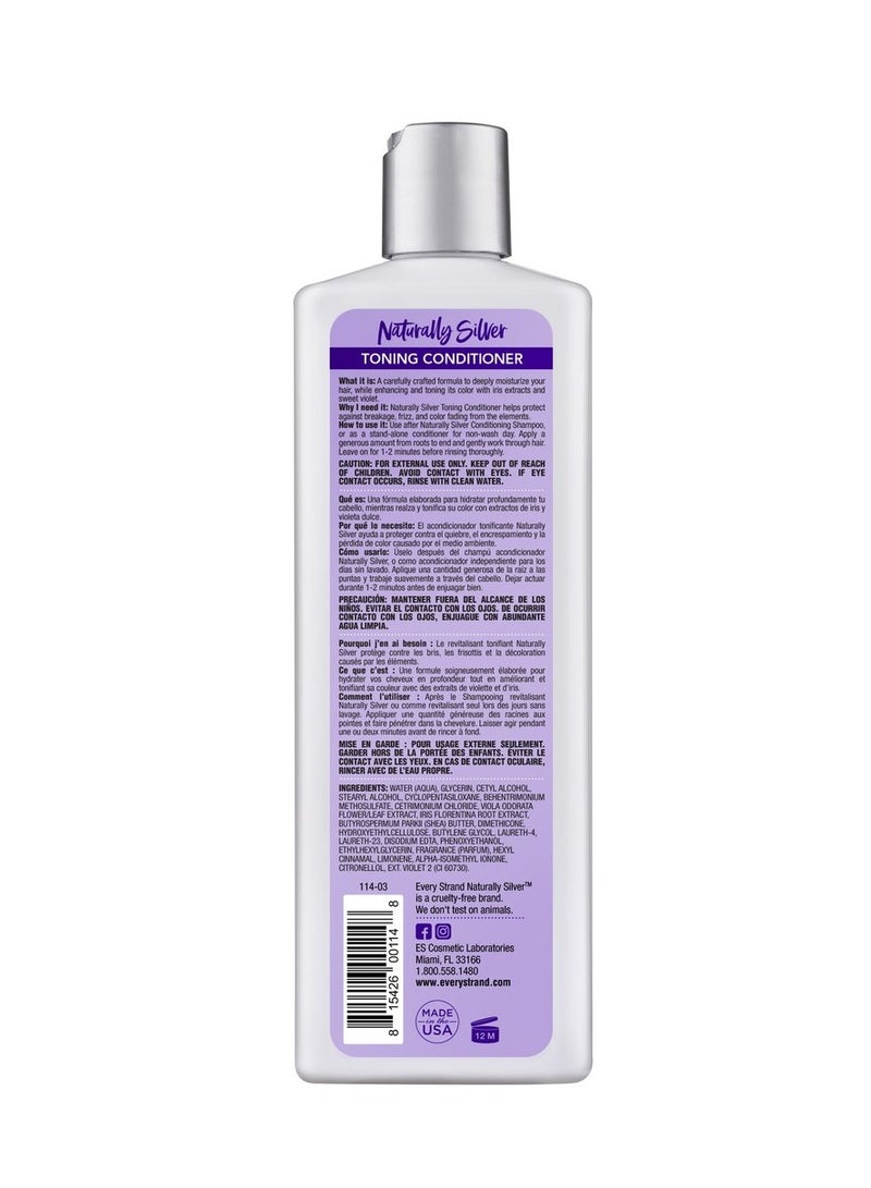 Every Strand Naturally Silver Toning Conditioner / 13.5oz - Image 2