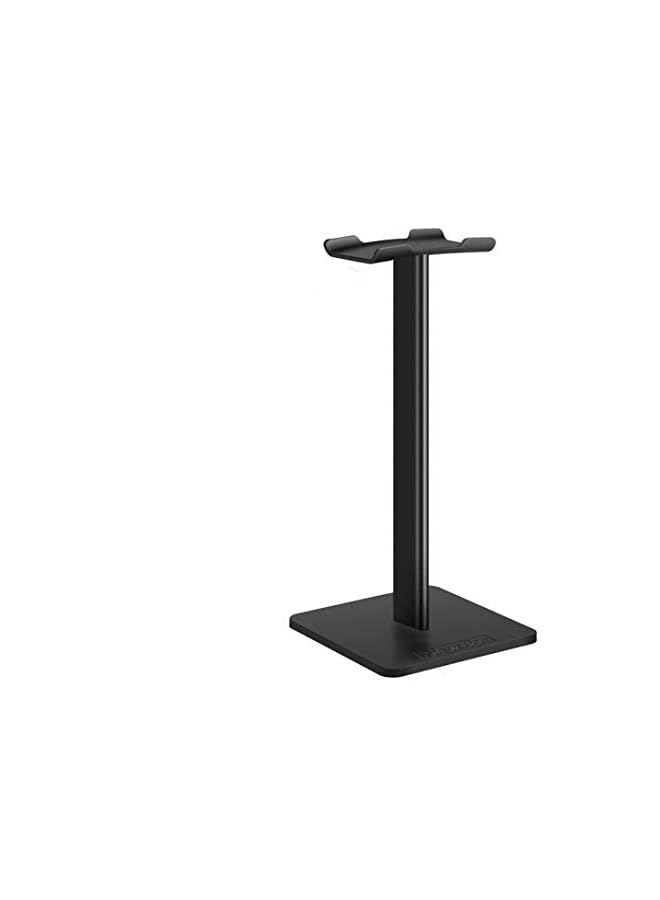 Zaboon Bingcute Aluminum Desk Headphone Stand Hanger With Cable Holder For Sennheiser Sony Audio Technica Bose Beat Akg Gaming Headset Display Table Display Rack Hanger Support Black - Image 3