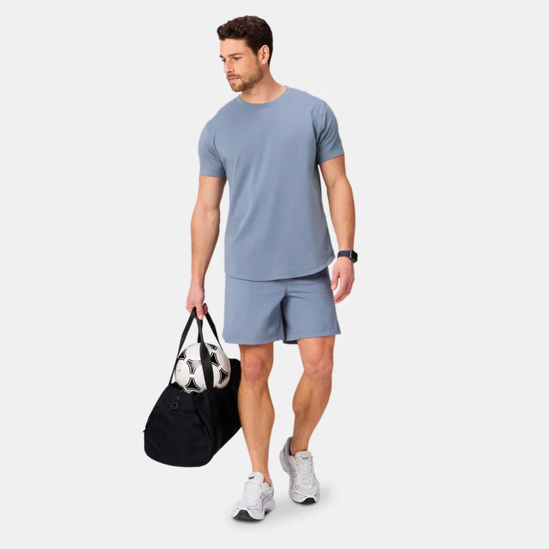 Fabletics Grey Men's The 24-7 T-Shirt for Men | Best Price UAE