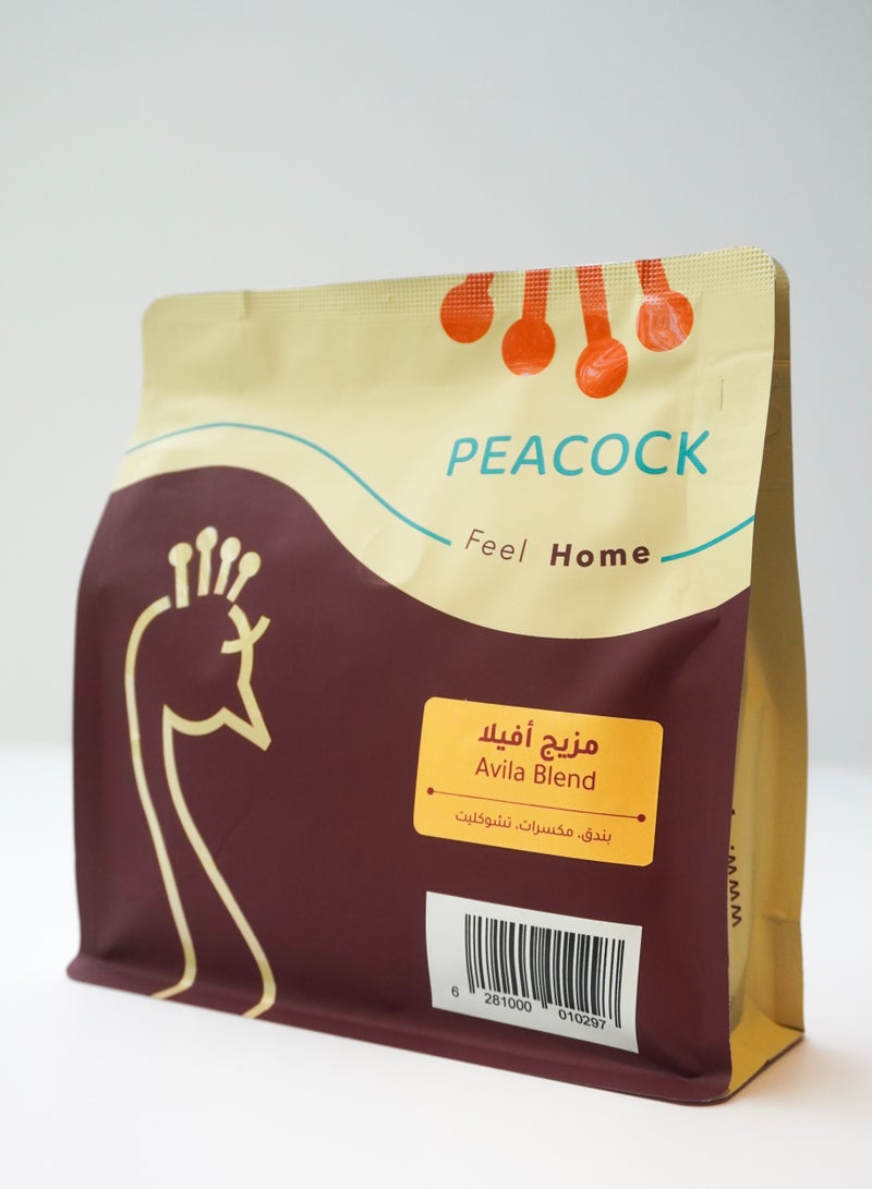 Peacock Coffee Beans Availa Blend 250 Gm