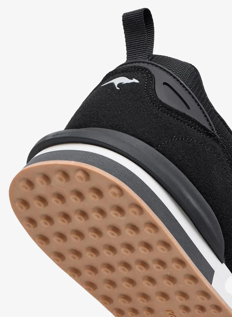 Kangaroos BLACK Women Colourblock Lace-Up Sports Shoes for Men | Best Price UAE