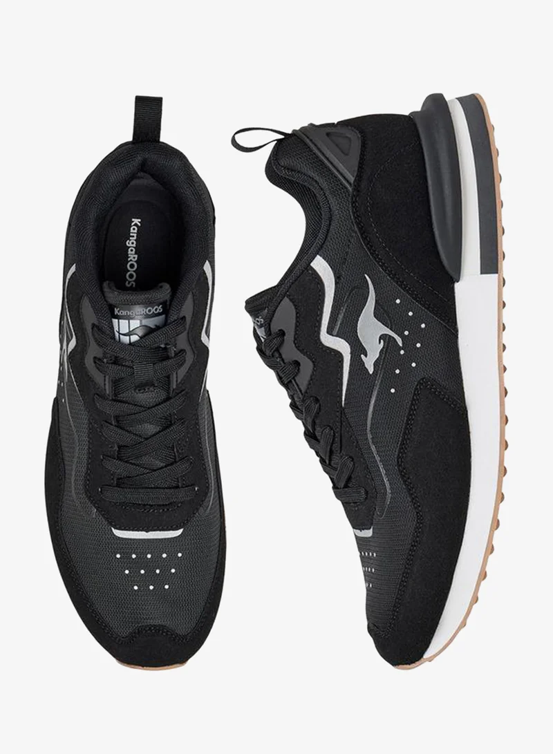 Kangaroos Women Colourblock Lace-Up Sports Shoes