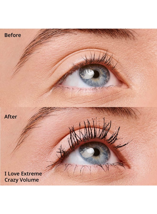 Essence I Love Extreme Crazy Volume Mascara Black 12ml - Image 4