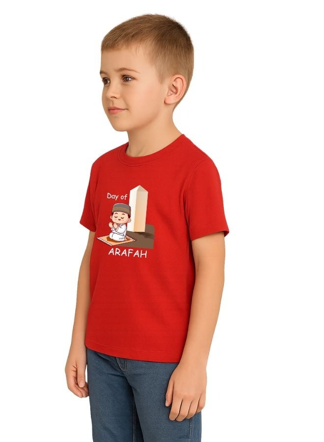 PRINTSHOP4ME Arafah Day Special Boy’s Cotton T-Shirt–Premium Quality Round Neck Short Sleeve Islamic T-Shirt For Boy | Soft Breathable Fabric | Comfortable Daily Wear  - Image 2