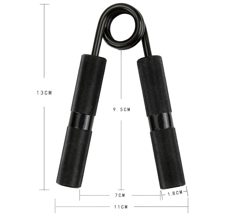 LAFILLETTE 150 lbs Metal Hand Gripper Forearm Wrist Heavy Strength Exercise Hand Grip/Fitness Grip (Black) - Image 3