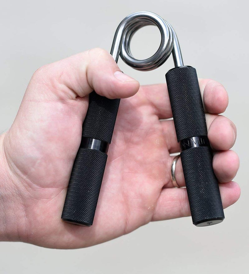 LAFILLETTE 150 lbs Metal Hand Gripper Forearm Wrist Heavy Strength Exercise Hand Grip/Fitness Grip (Black) - Image 4