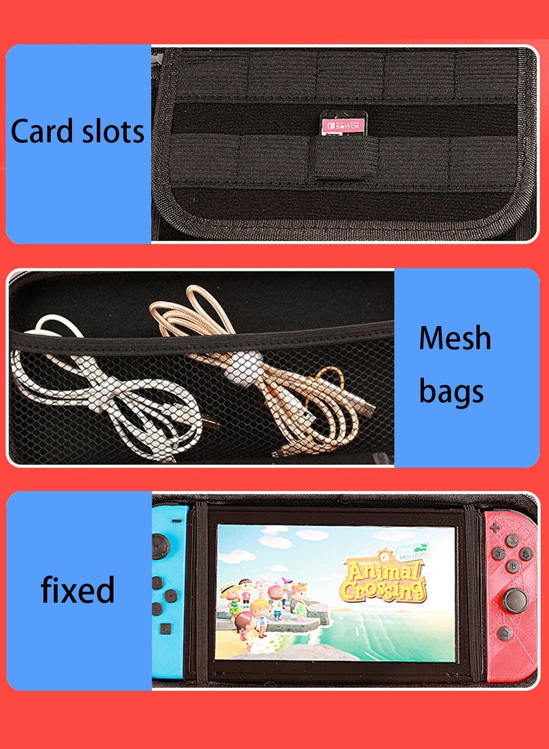 Portable Nintendo Switch Carrying Case with Shockproof & Waterproof Design - Image 2