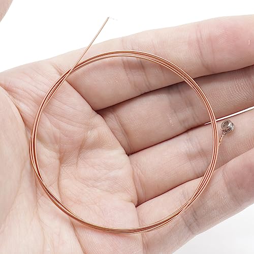 Cheerock 10-Pack Single Guitar Strings for Acoustic Guitars, Brass Guitar String G-3rd, Guitar Replacement Steel String, Bright and Well-Balanced Tone Light Tension - Image 5