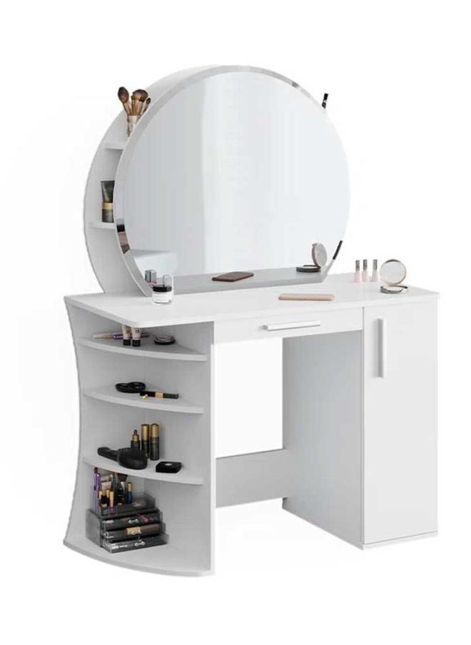 KARNAK Karnak Cinderella Dressing Table with Mirror Color White  - Image 3