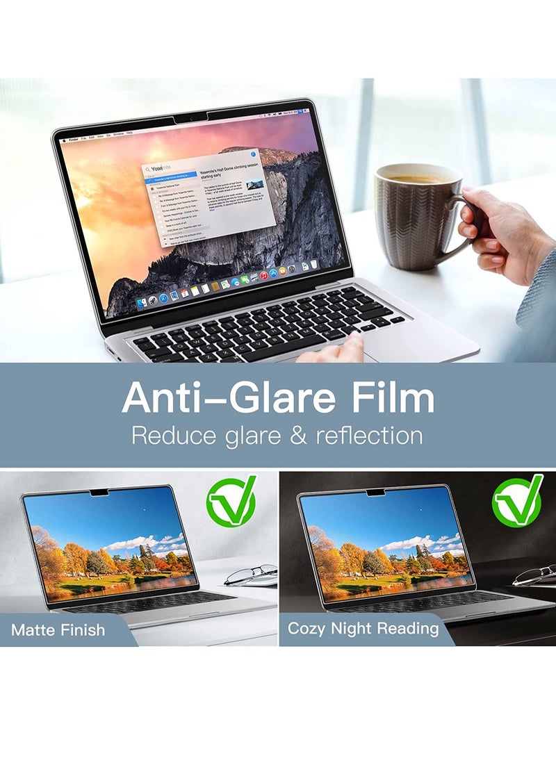 1Pack Anti Glare Screen Protector For MacBook Pro 14 Inch(2024-2021, M4, M3, M2, M1 Pro/Max Chip) A3112/A3401/A2918/ A2992 /A2779 /A2442 Pro/Max Laptop, Eye Protection Anti Glare Filter  - Image 2