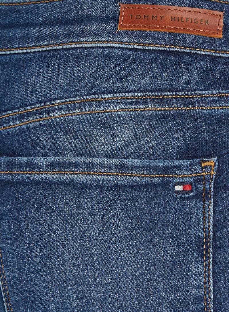Como Heritage Skinny Fit Faded Jeans
