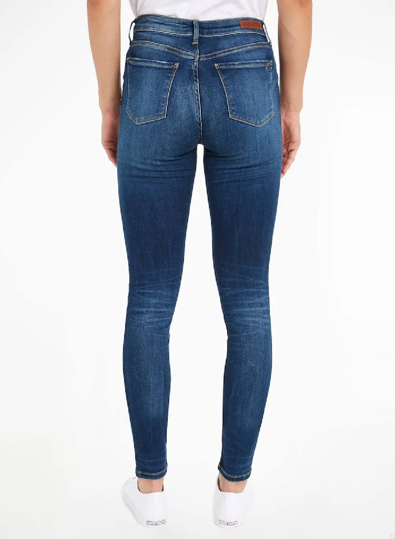 TOMMY HILFIGER Como Heritage Skinny Fit Faded Jeans