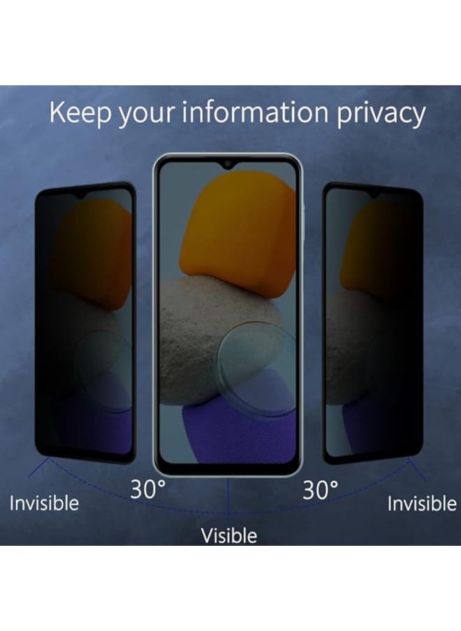 HuHa - Privacy Screen Protector Compatible with Redmi Note 8 pro,Privacy Tempered Glass Screen Protector, Anti-Peep Full Coverage Anti Spy Tempered Glass Film Privacy Protector(2pc) - Image 1