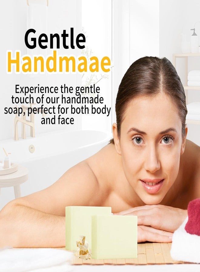 YAFUSIPE Organic Grass Fed Beef Tallow Soap Bar for Skin Glow 7OZ/200G Handmade Tallow Soap for Face and Body Moisturizing Facial Cleanser Face Wash Unscented Bathing Bar Soap For Women Men All Skin Type - Image 2