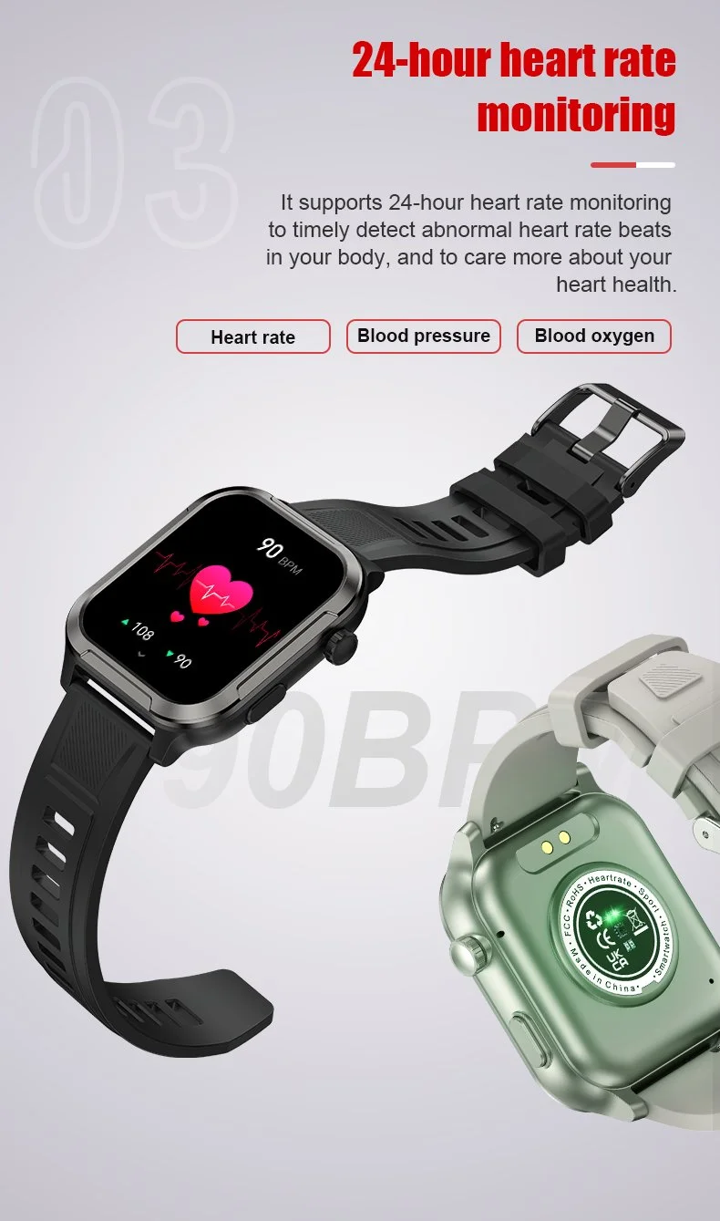 سفنتي فايف Smart Watch With Fitness And Bluetooth Call Features