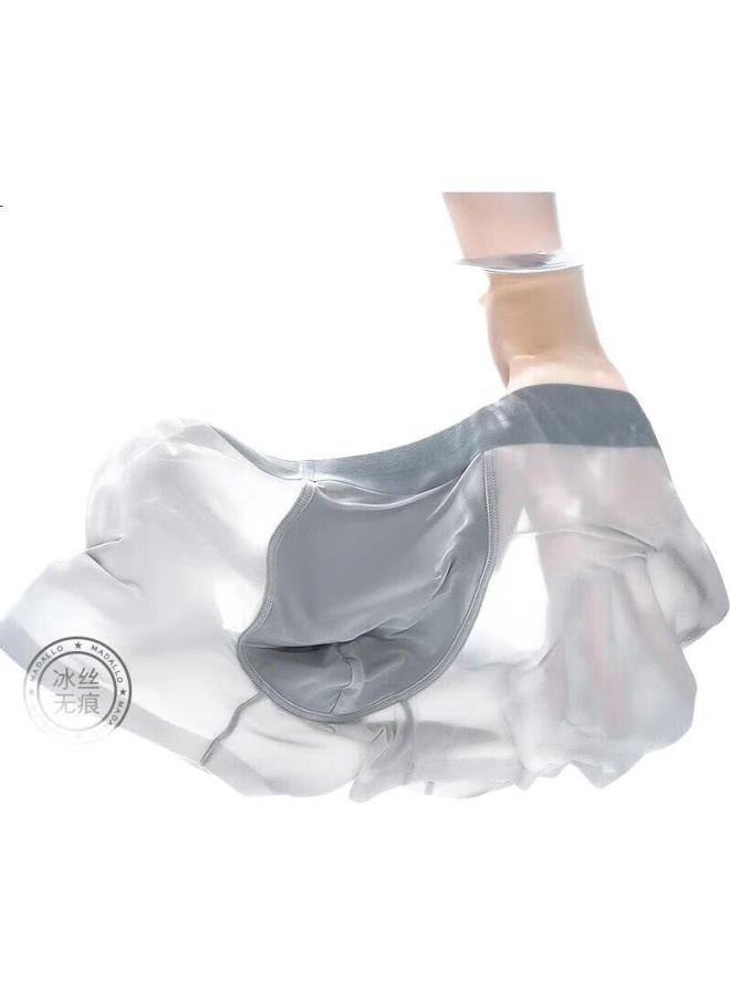 Modal 120 Men'S Underwear, Silk-Like Seamless Graphene Antibacterial Sports Quick-Dry Ultra-Thin Breathable Boxer Briefs - Image 2