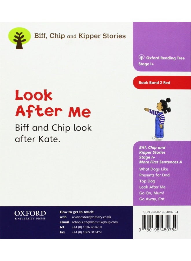 null - Oxford Reading Tree: Level 1+: More First Sentences A: Look After Me - Image 1