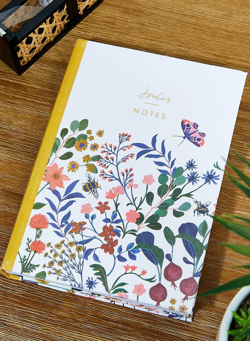 Joules A5 Linen Notebook