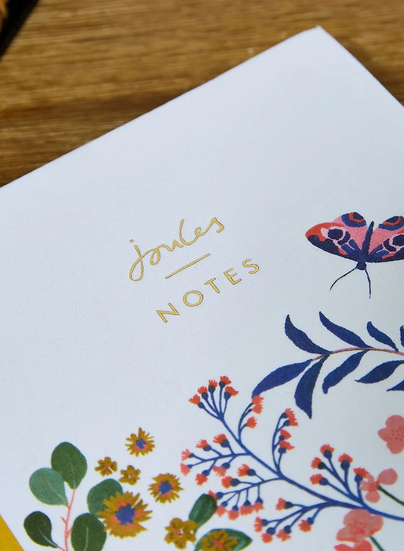 Joules A5 Linen Notebook