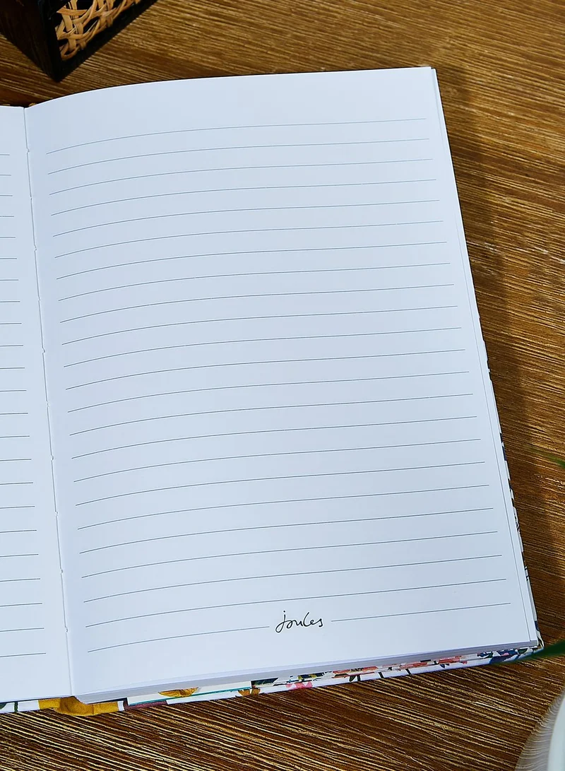 Joules A5 Linen Notebook