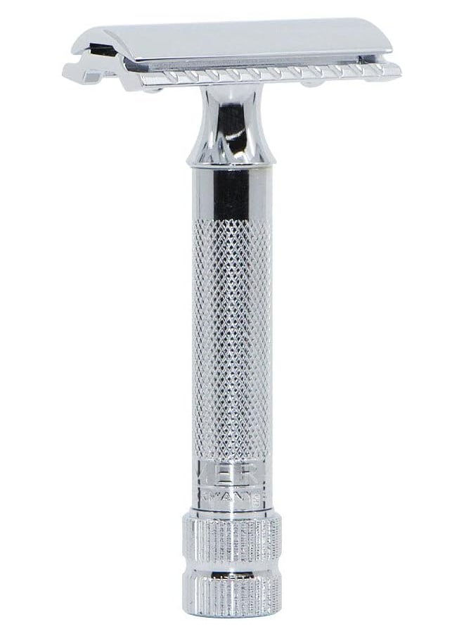 Merkur - Mk34C Double Edge Razor With Heavy Duty Short Handle - Image 1