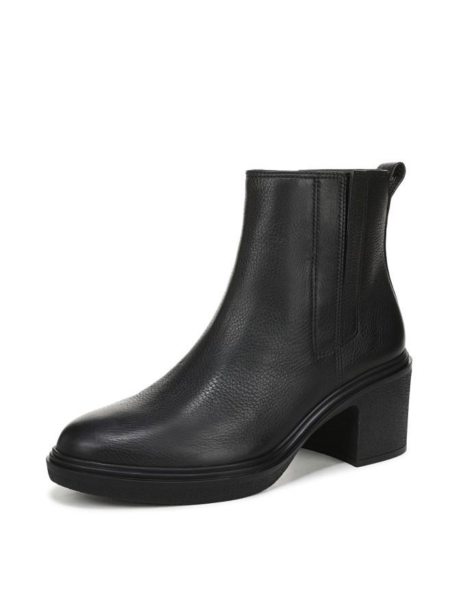 Vionic Women's Savannah Fashion Boot, Black Tumbled Leather, 8 - Image 1