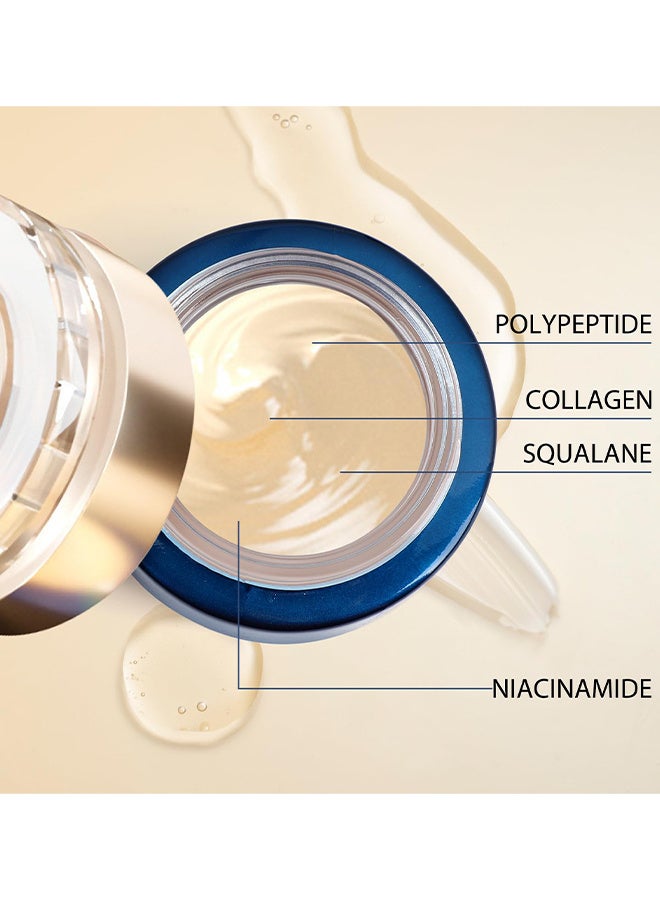 QINGLING Wrinkle Removal Cream, Firming Anti-Aging Cream, Anti Aging Skin Care Firming, Peptide Firming Anti-Wrinkle Cream 50G - Image 3