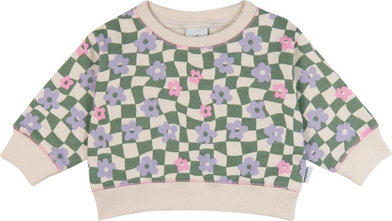 Antebies Graphic Floral Sweatshirt and Leggings Set  - Image 3