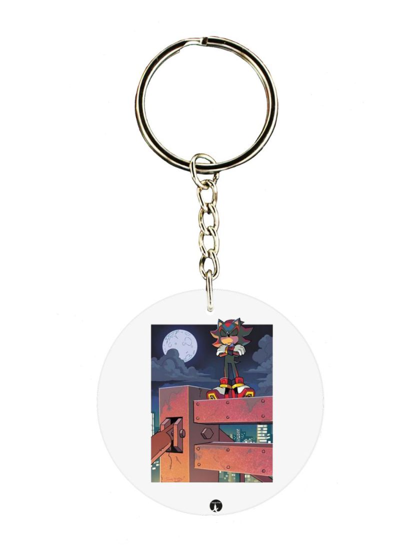 Sonic Printed Keychain