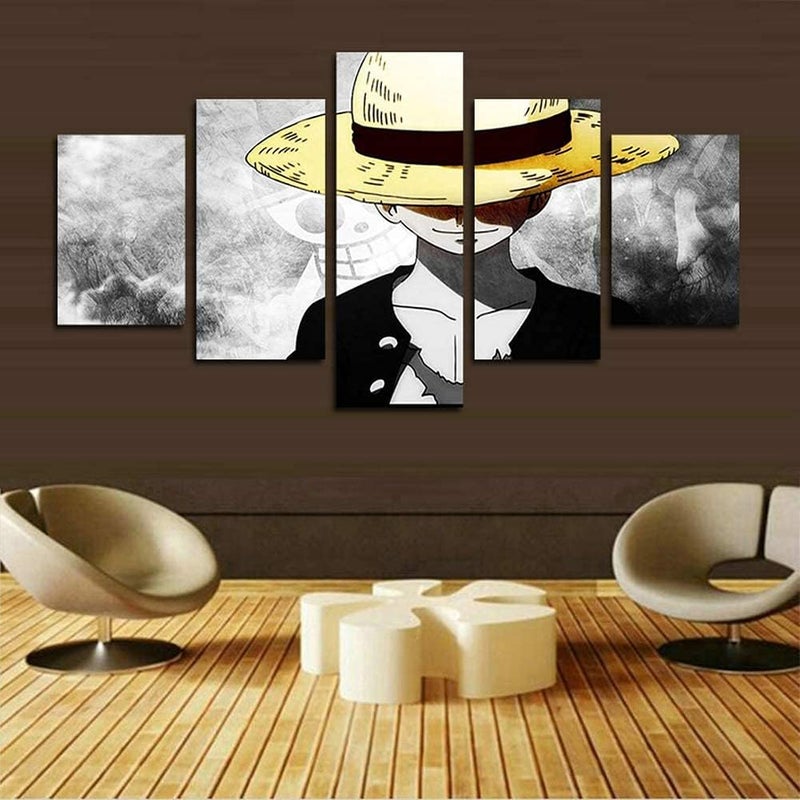 BPA Canvas Anime Monkey Wall Art Painting Set - Image 3