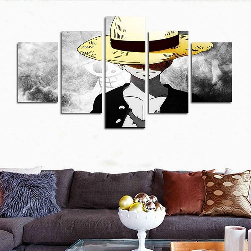 BPA Canvas Anime Monkey Wall Art Painting Set - Image 4