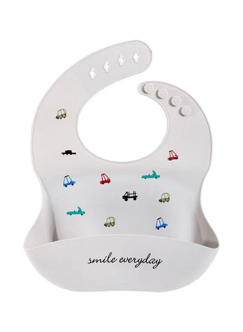 Shuer Baby Bib Silicone Waterproof - Image 1