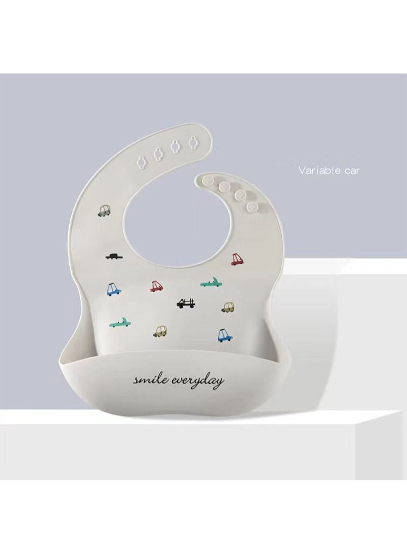 Shuer Baby Bib Silicone Waterproof - Image 2