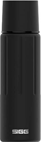 SIGG - Obsidian Insulated Water Bottle - Thermo Flask Gemstone with Cup - Leakproof - Lightweight. BPA Free - 18/8 Stainless Steel - 17 Oz - Image 1
