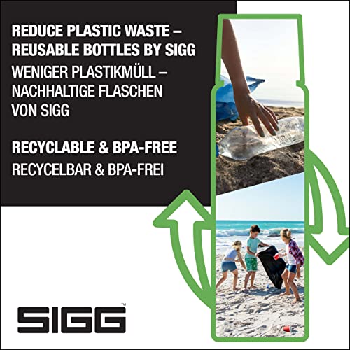 SIGG - Obsidian Insulated Water Bottle - Thermo Flask Gemstone with Cup - Leakproof - Lightweight. BPA Free - 18/8 Stainless Steel - 17 Oz - Image 5