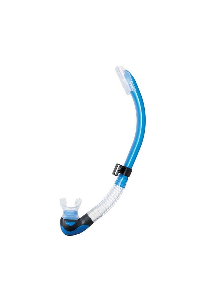 TUSA - Sp170 Platina Hyperdry Ii Scuba Diving Snorkel Fishtail Blue - Image 1