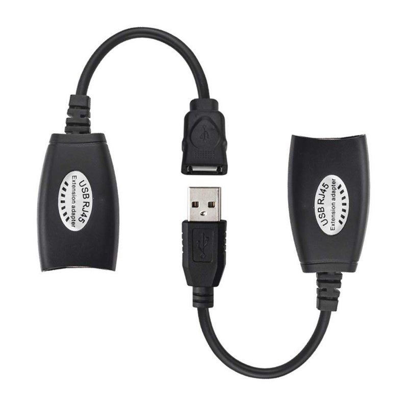 USB to RJ45 Adapter Over Cat5/5e/6 Extension Cable Set - Image 2