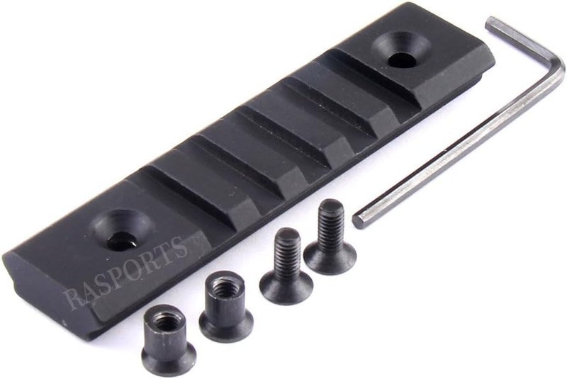 TACFUN 5, 7, 11, Slot 3 Combo Keymod Aluminum Picatinny Rail Section Lightweight - Image 3