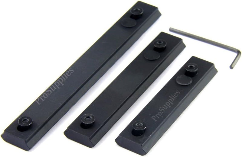 TACFUN 5, 7, 11, Slot 3 Combo Keymod Aluminum Picatinny Rail Section Lightweight - Image 2