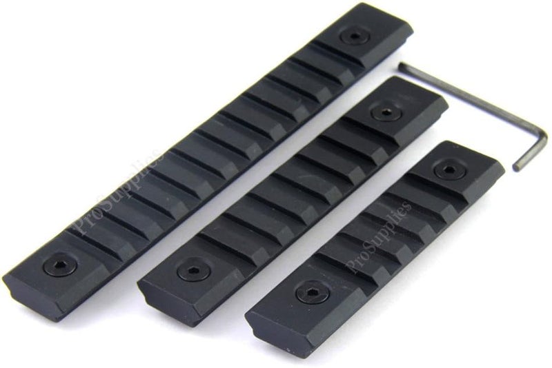 TACFUN 5, 7, 11, Slot 3 Combo Keymod Aluminum Picatinny Rail Section Lightweight - Image 1