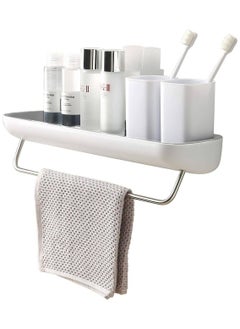 ecoco ECOCO E1923 Multi Function Wall storage Shelf - Grey White  - Image 5
