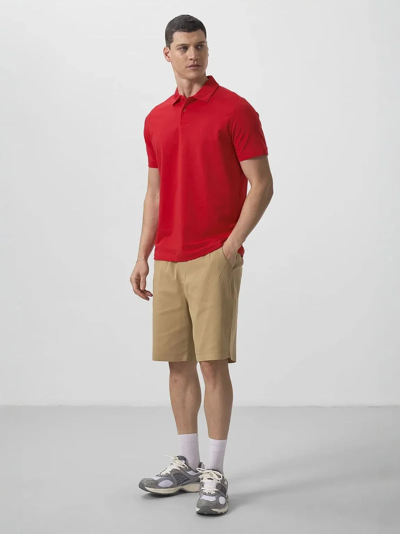 تومي لايف TOMMY Men's Cotton Elastane Polo T-Shirt