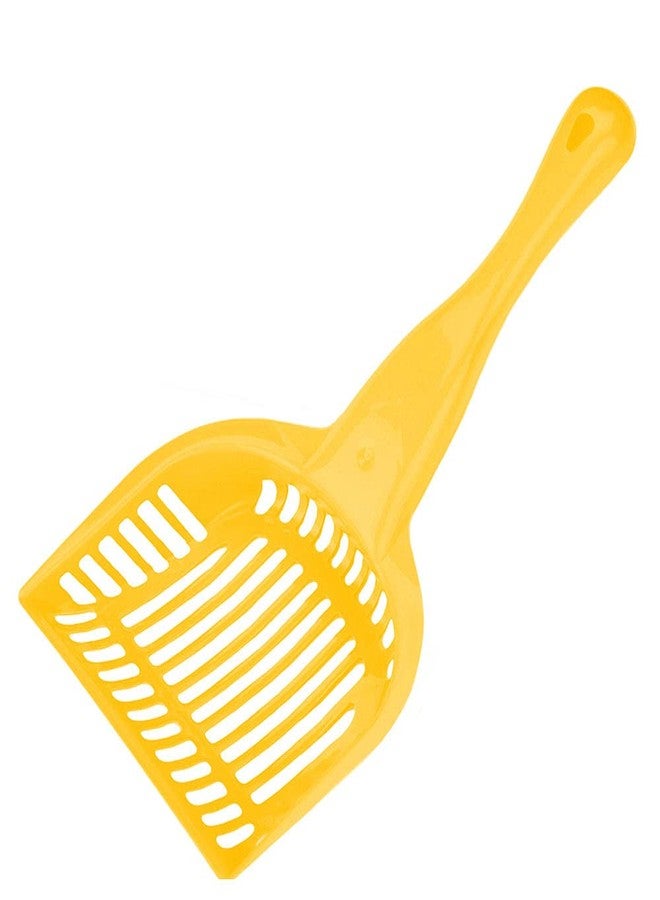 اي تي بي مجرفة تنظيف فضلات الحيوانات الأليفة مقاس 11 بوصة، أداة تنظيف بلاستيكية صحية لصندوق فضلات الكلاب والقطط، متعددة الألوان، سهلة الإمساك - Image 3