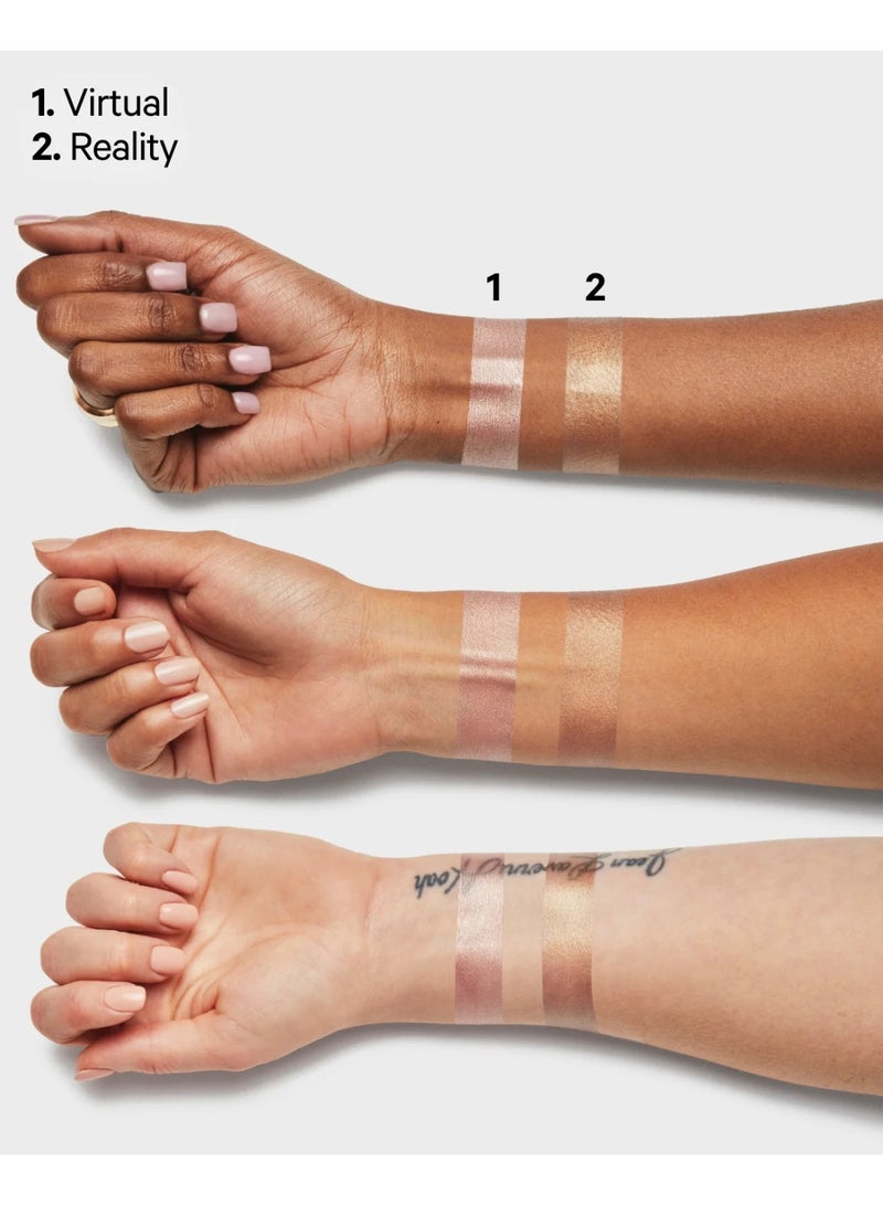 Milk Makeup Bionic Glow Liquid Highlighter – Reality (Luminous Bronze) | Natural Luminous Finish - Image 2