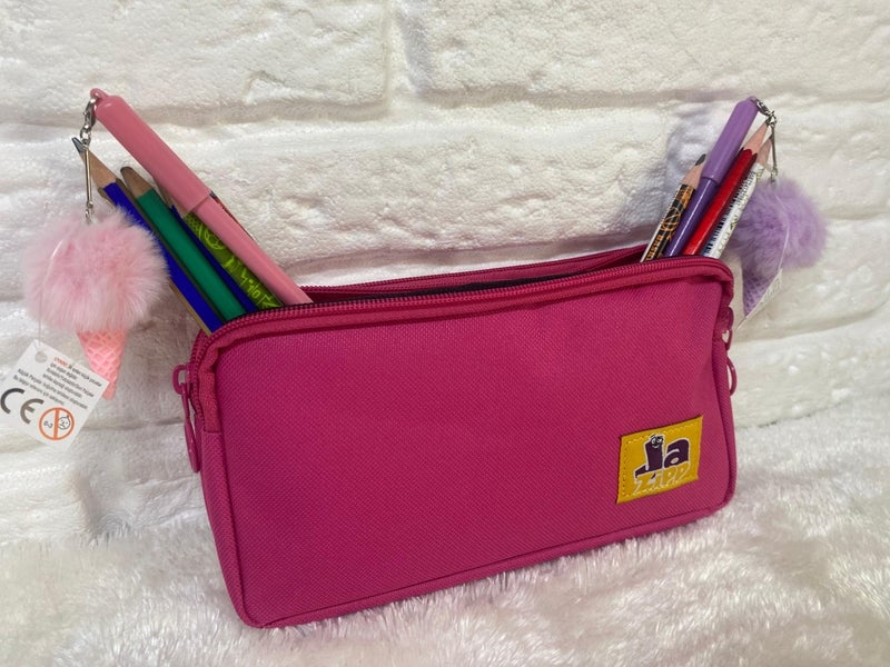 Jazipp Premium Double Compartment Pencil Case Pencil Bag Pencil Holder 22X12X4CM - Image 2