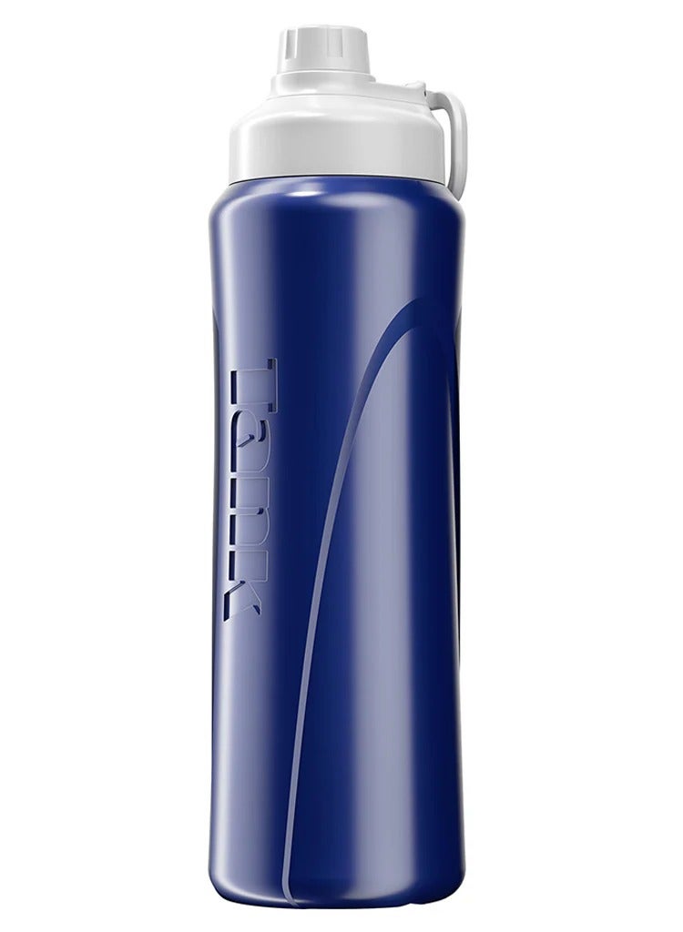 Tank Me Super Cool Bottle 1 Liter Dark Blue