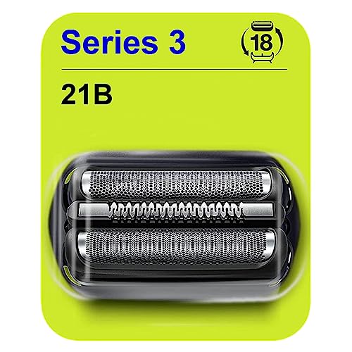 TEEYSO Series 3 Replacement Head for Braun Electric Shaver -21B- Compatible with Braun Electric Razors 300s, 310s, 3010BT (1 Pack) - Image 1